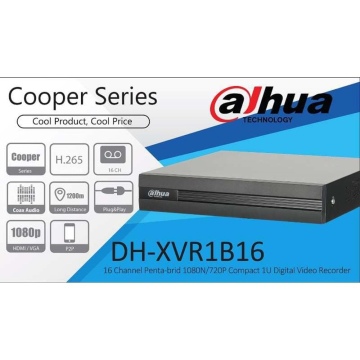 DAHUA XVR1B16 16 KANAL XVR KAYIT CİHAZI