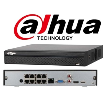 DAHUA NVR2108HS-8P-4KS2 8 CH POE NVR H265