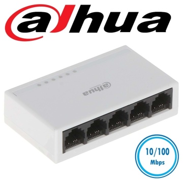 DAHUA PFS3005-5ET 10/100 MEGABİT SWİTCH