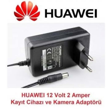 HUAWEİ 12 VOLT 2 AMPER ORJİNAL KAMERA VE KAYIT CİHAZI ADAPTÖRÜ