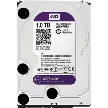 1 TB WD PURPLE 7/24 GÜVENLİK DİSKİ