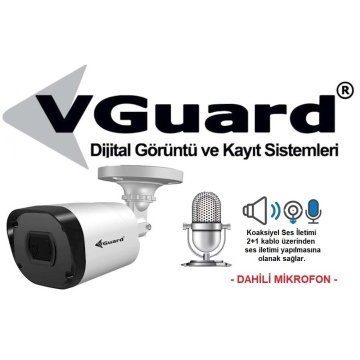 VGUARD VG-255A-BF 2MP 4İN1 3.6 SESLİ BULLET KAMERA