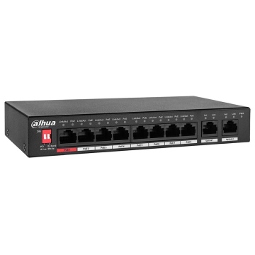 DAHUA PFS3010-8ET-65 watt 8 PORT POE YONETİLEMEZ SWİTCH