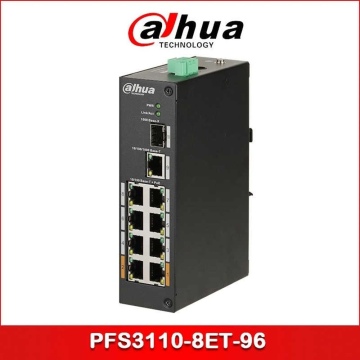  DAHUA PFS3110-8ET-96 8 PORT POE SWİTCH